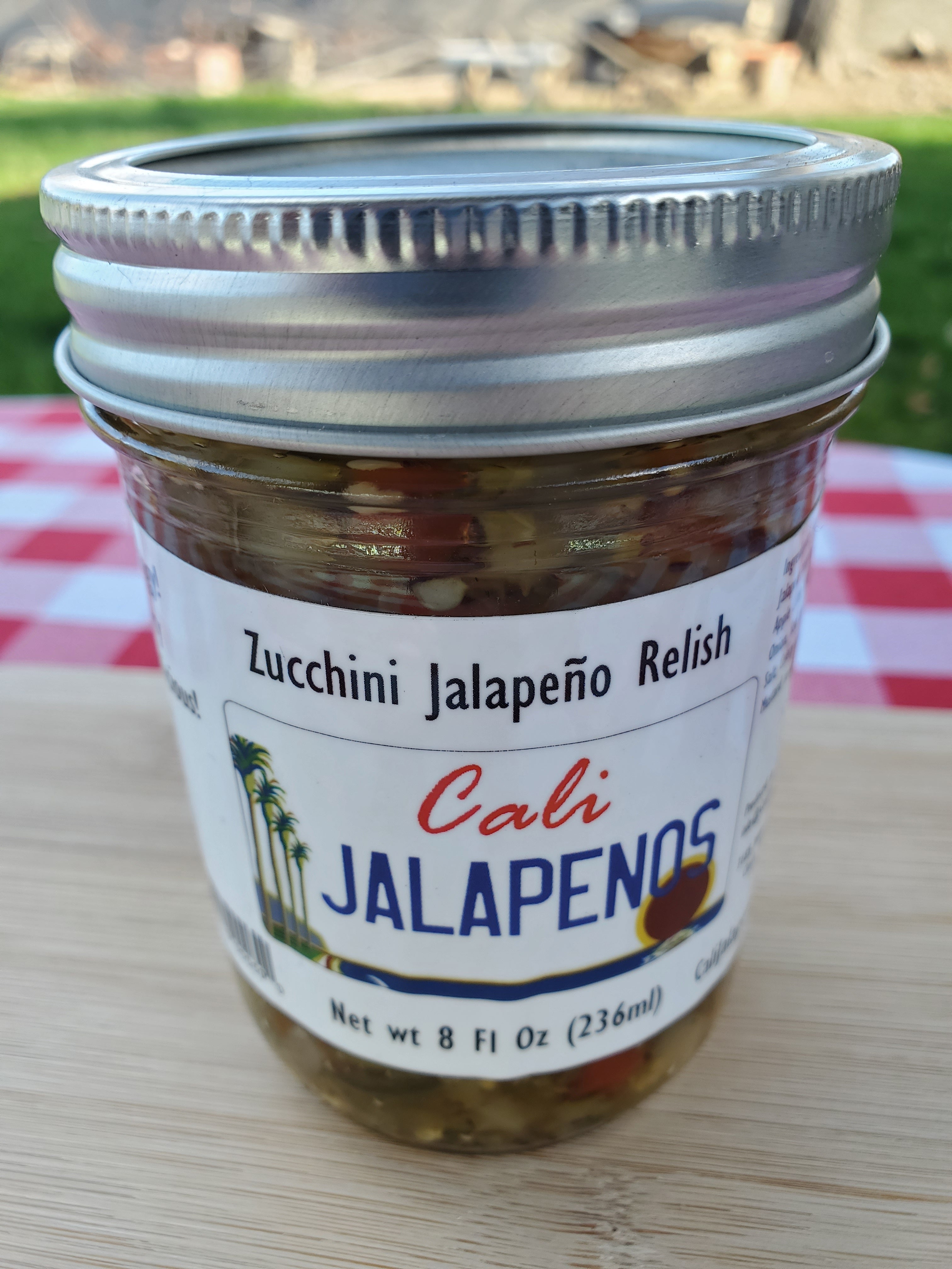 Zucchini Jalapeno Relish calijalapenos